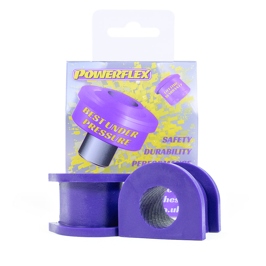 Bucse poliuretan Powerflex bara stabilizatoare spate 23mm (la sasiu) - Mitsubishi Lancer Evo 10 - Mov (2 buc)