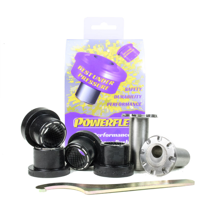 Bucse poliuretan Powerflex brat inferior fata, prindere fata (reglabila pe camber) - Nissan GT-R R35 - Mov (2 buc)