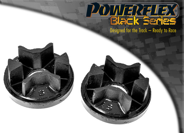 Insertie poliuretan Powerflex suport tampon motor inferior (Negru) - Mini Mini