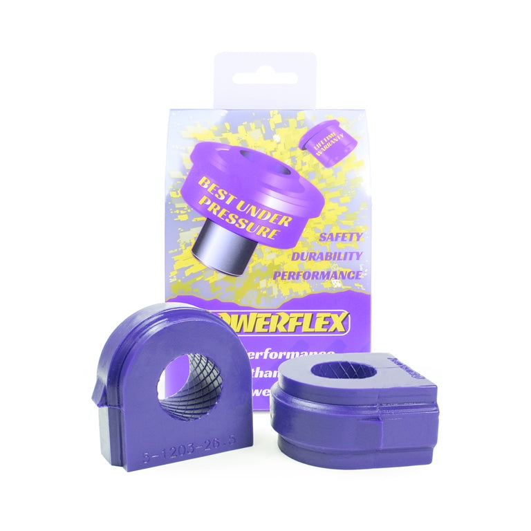 Bucsa poliuretan Powerflex bara stabilizatoare fata 28mm (Mov) - BMW Seria 1/Seria 2/Seria 3/Seria 4