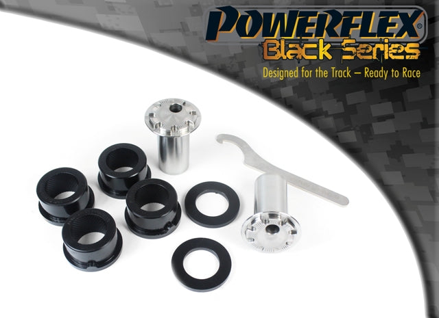 Bucsa poliuretan Powerflex fata brat fata (camber reglabil) (Negru) - BMW Seria 1/Seria 2, Mini Mini Clubman/Mini/Mini Countryman