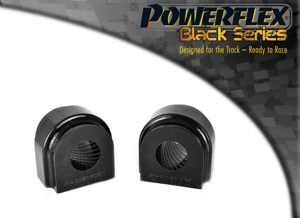 Bucsa poliuretan Powerflex bara stabilizatoare fata 24.5mm (Negru) - Mini Mini