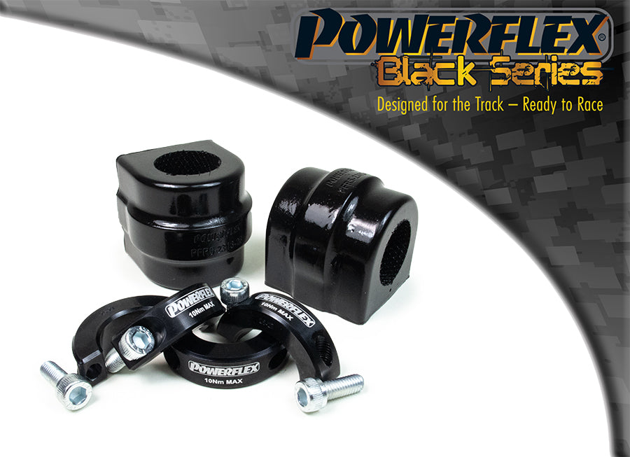 Bucsa poliuretan Powerflex bara stabilizatoare spate 26mm (Negru) - BMW Seria 2/Seria 3/Seria 4