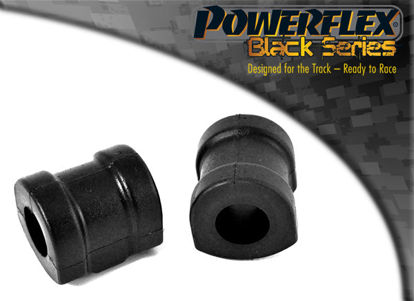 Bucsa poliuretan Powerflex suport bara stabilizatoare fata 25mm (Negru) - BMW Seria 3/Seria 5/Seria 6/Seria 7/Seria 8