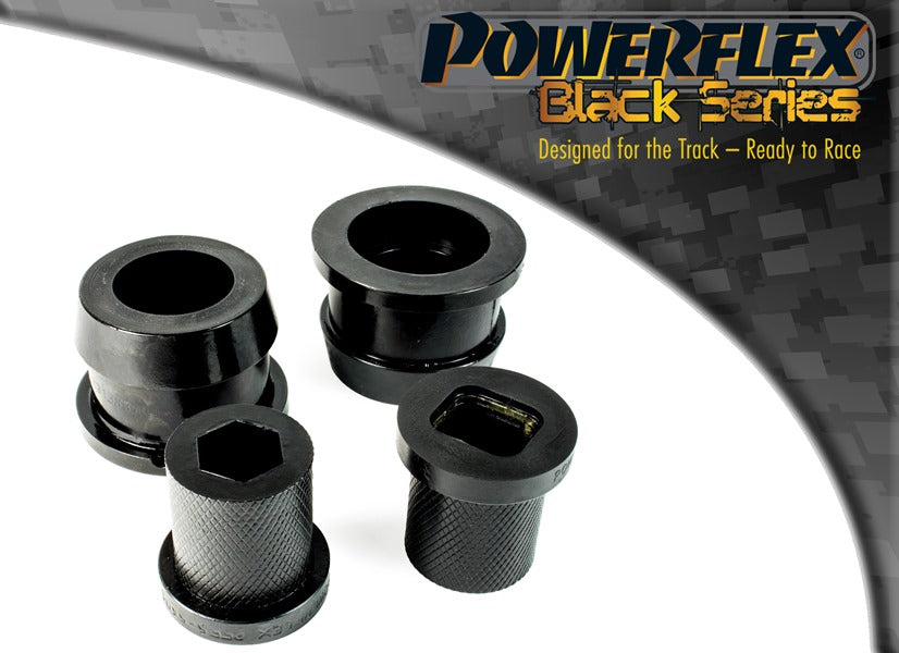 Bucse poliuretan Powerflex spate brat fata (E46 hibrid) - BMW Seria 3 E30 / E36 - Negru (2 buc)