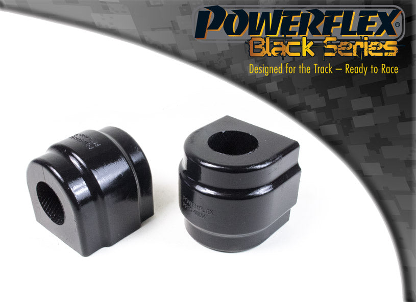Bucsa poliuretan Powerflex bara stabilizatoare fata 24mm (Negru) - BMW Seria 3/Seria 5/Z4