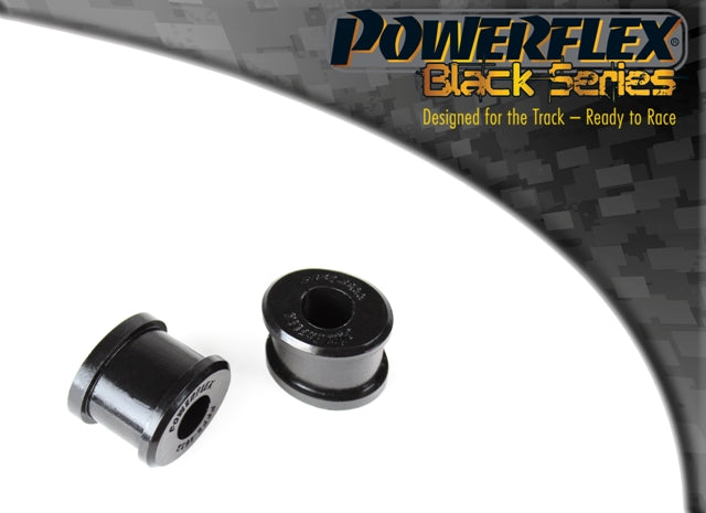 Bucse poliuretan Powerflex brat timonerie, prindere fata (ovala) - BMW Seria 3 E46 / E90 / E91 / E92 / s.a. - Negru (2 buc)