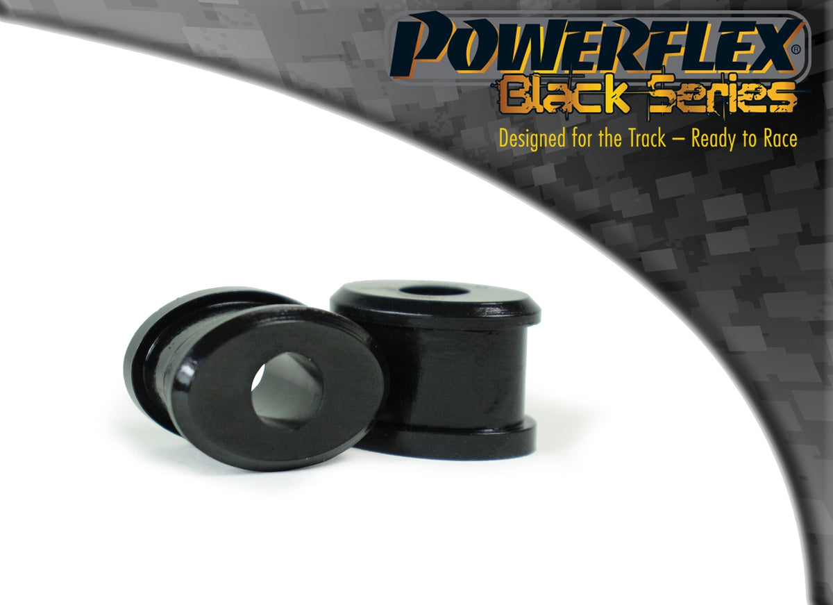 Bucse poliuretan Powerflex brat timonerie, prindere fata (ultra-ovala) - BMW Seria 3 E46 / E90 / E91 / E92 / s.a. - Negru (2 buc)