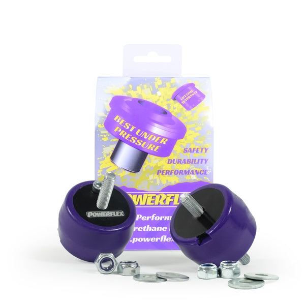 Bucse poliuretan Powerflex tampon cutie de viteze (pentru circuit) - BMW Seria 3 E36 / E46 / E90 / E91 / s.a. - Mov (2 buc)