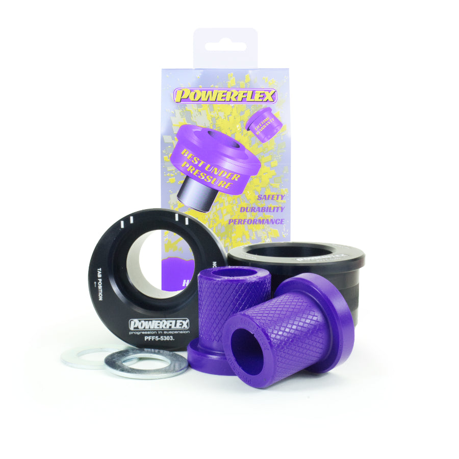 Bucsa poliuretan Powerflex spate brat fata (offset caster, exterior aluminiu) (Mov) - BMW Seria 3