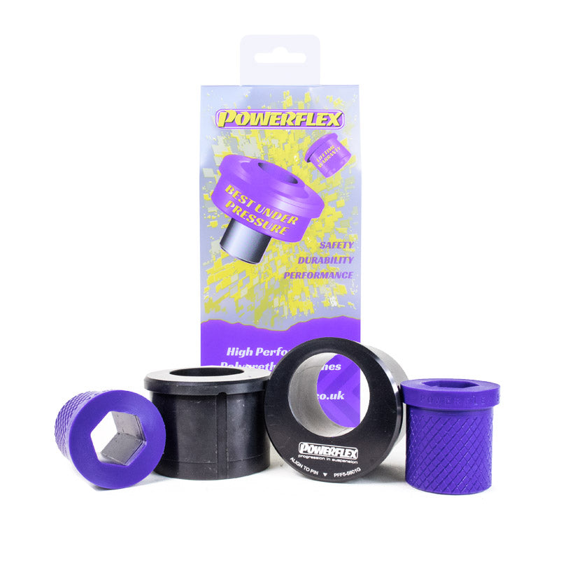 Bucsa poliuretan Powerflex spate brat fata (offset caster) (Mov) - BMW Seria 3