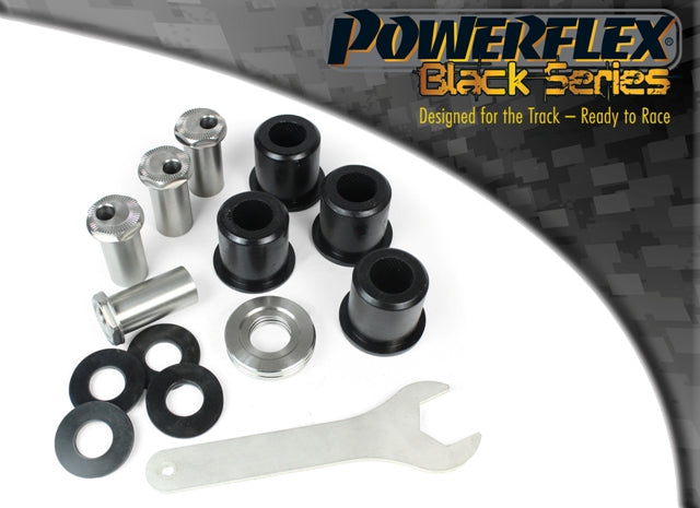 Bucsa poliuretan Powerflex brat fata superior (camber reglabil) (Negru) - BMW Seria 5/Seria 6/Seria 7