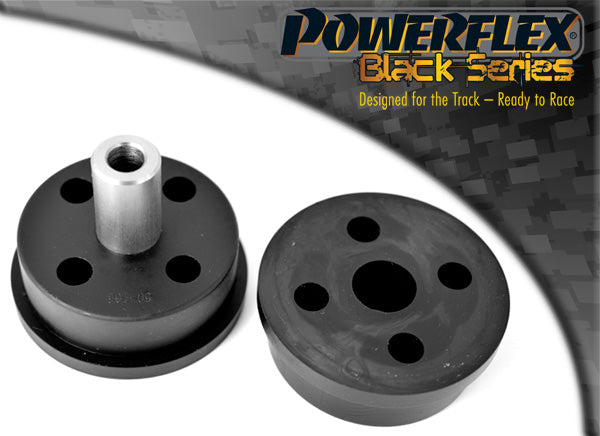 Bucsa poliuretan Powerflex suport tampon motor fata inferior - Citroen AX Phase 1/2, Saxo Phase 1/2, Peugeot 106 Phase 1/2 - Negru