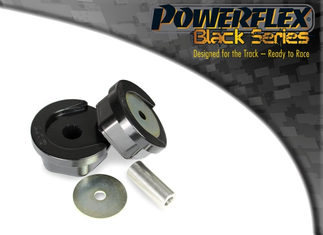 Bucsa poliuretan Powerflex tampon motor inferior spate (circuit si competitie) - Citroen C4 L, Peugeot 206 Phase 1/2, 307 3A/C / 3B / 3E / 3H, 308 1 - Negru
