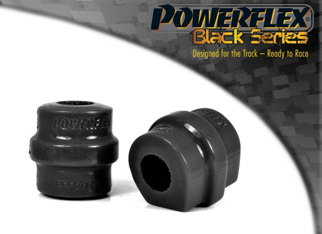 Bucse poliuretan Powerflex bara stabilizatoare fata 21mm - Citroen C4 L, Peugeot 307 3A/C / 3B / 3E / 3H, 308 1 - Negru (2 buc)