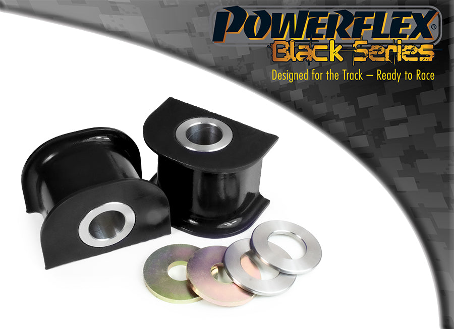 Bucsa poliuretan Powerflex spate brat fata (Negru) - Porsche 944/968