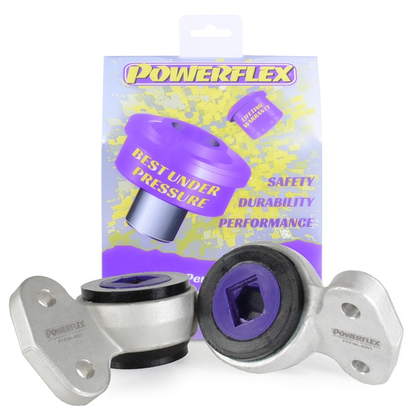 Bucse poliuretan Powerflex spate brat fata cu suport - BMW Seria 3 E46 - Mov (2 buc)