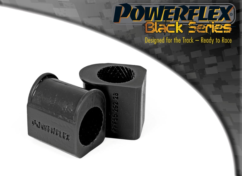 Bucsa poliuretan Powerflex interioara bara stabilizatoare fata 28mm (Negru) - Renault Clio