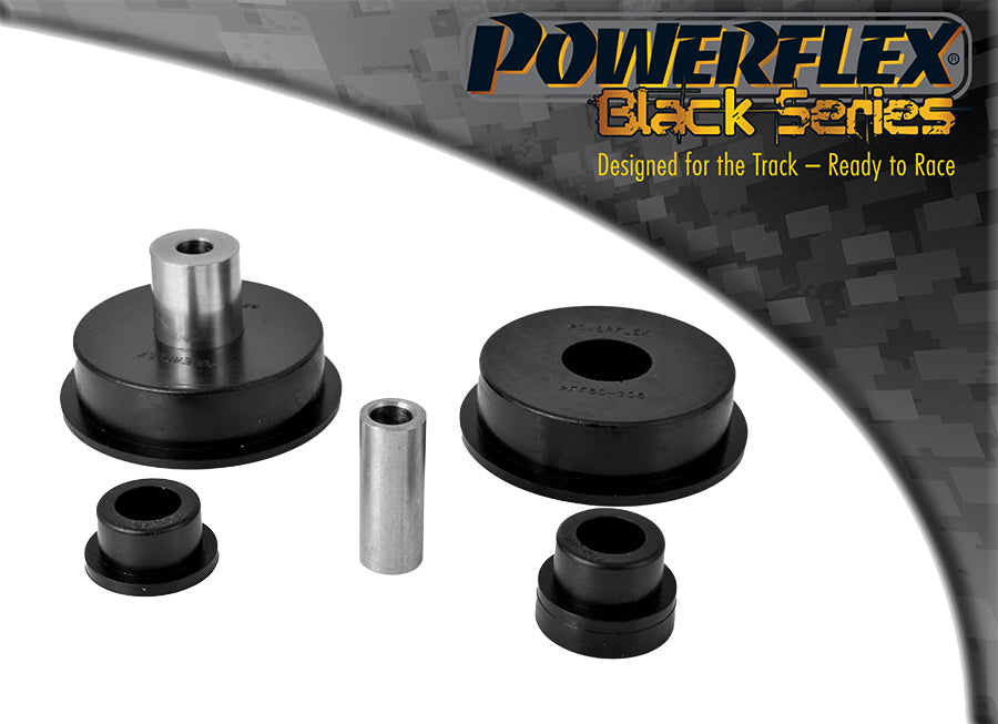Kit bucse poliuretan Powerflex tampon motor inferior (dogbone) - Renault Clio 1 / 1 16V / Williams / 2 / s.a. - Negru