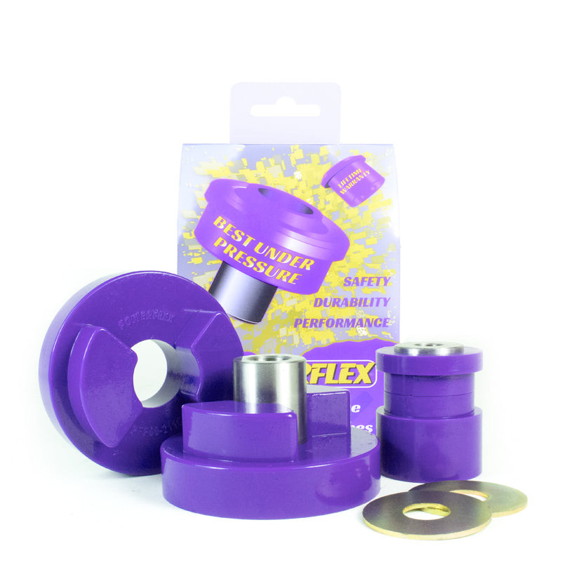 Kit bucse poliuretan Powerflex tampon motor inferior (dogbone rasucit) - Renault Clio 2 / 2 RS - Mov