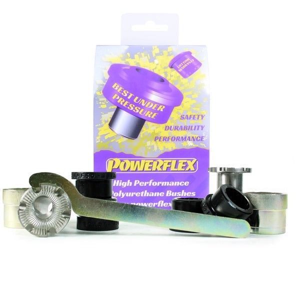 Bucse poliuretan Powerflex brat fata, prindere fata (reglabila pe camber) - Renault Clio 4 / 4 RS - Mov (2 buc)