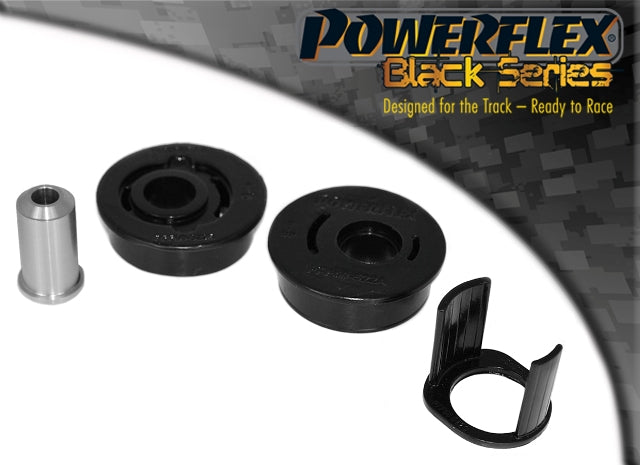 Bucsa poliuretan Powerflex suport tampon motor superior dreapta - Renault Megane 2 - Negru