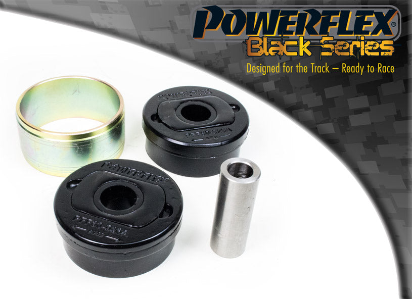 Bucsa poliuretan Powerflex suport tampon motor spate inferior - Renault Clio 3 RS - Negru
