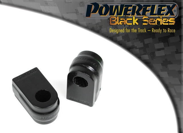 Bucse poliuretan Powerflex bara stabilizatoare fata 20mm - Renault Megane 3 - Negru (2 buc)