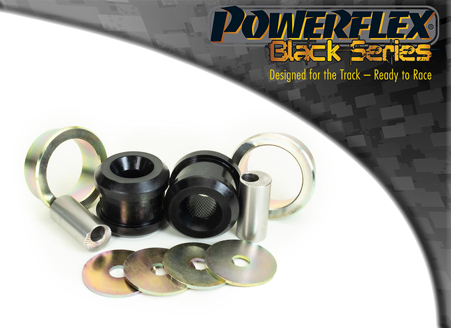 Bucsa poliuretan Powerflex spate brat fata (offset caster) (Negru) - Nissan Micra