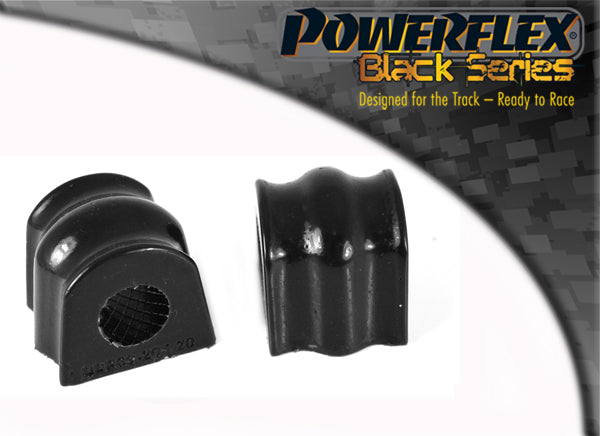 Bucsa poliuretan Powerflex bara stabilizatoare fata 20mm (Negru) - Subaru Forester/Impreza/Legacy