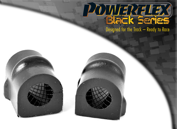 Bucse poliuretan Powerflex suport bara stabilizatoare fata 18mm - Opel Astra G, Corsa C - Negru (2 buc)
