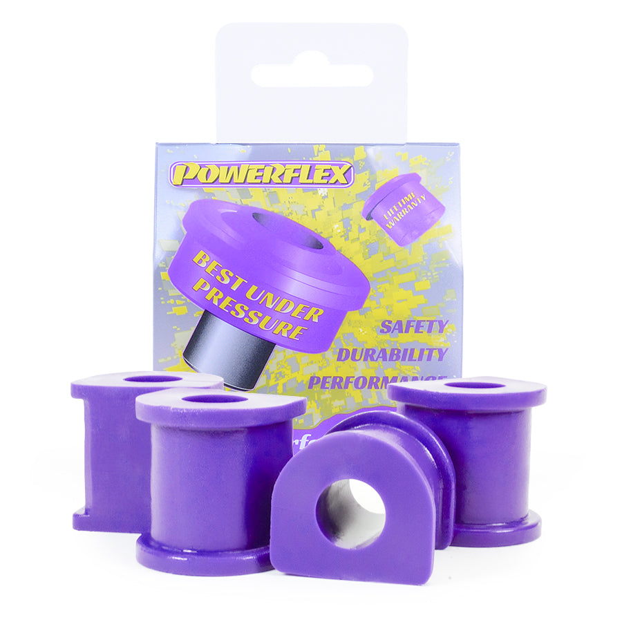 Bucse poliuretan Powerflex suport bara stabilizatoare fata - Opel Corsa A - Mov (PFF80-105-20) (4 buc)