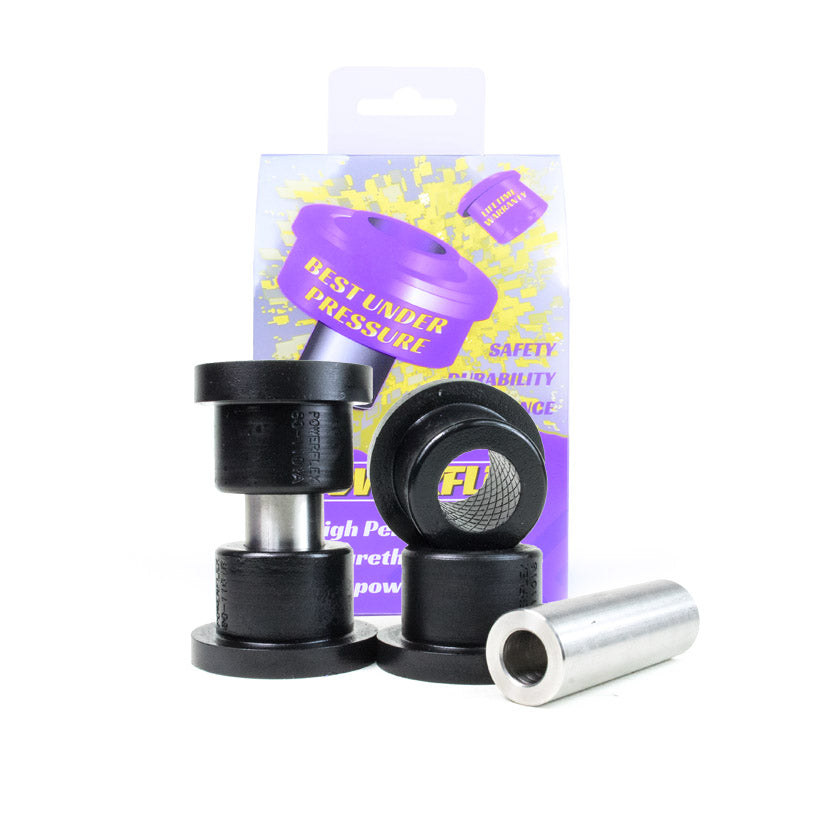 Bucse poliuretan Powerflex brat fata, prindere fata - Alfa Romeo MiTo 955, Fiat Punto 199, Opel Corsa D / E - Mov (2 buc)
