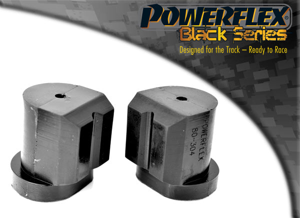 Bucse poliuretan Powerflex brat fata, capat interior, prindere spate - Opel Kadett D - Negru (2 buc)
