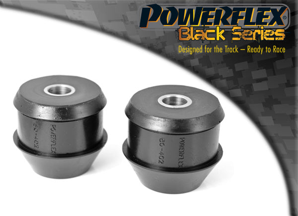 Bucse poliuretan Powerflex brat fata, capat interior, prindere spate - Opel Astra F - Negru (2 buc)