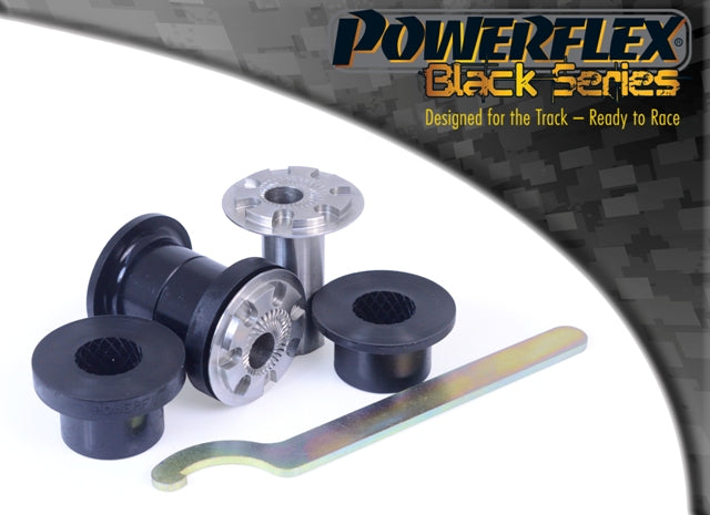 Bucsa poliuretan Powerflex fata brat fata 30mm (camber reglabil) (Negru) - Audi A3/S3/RS3/TT, Seat Cordoba/Ibiza/Leon/Toledo, Skoda Octavia, Volkswagen Golf/Passat/Polo