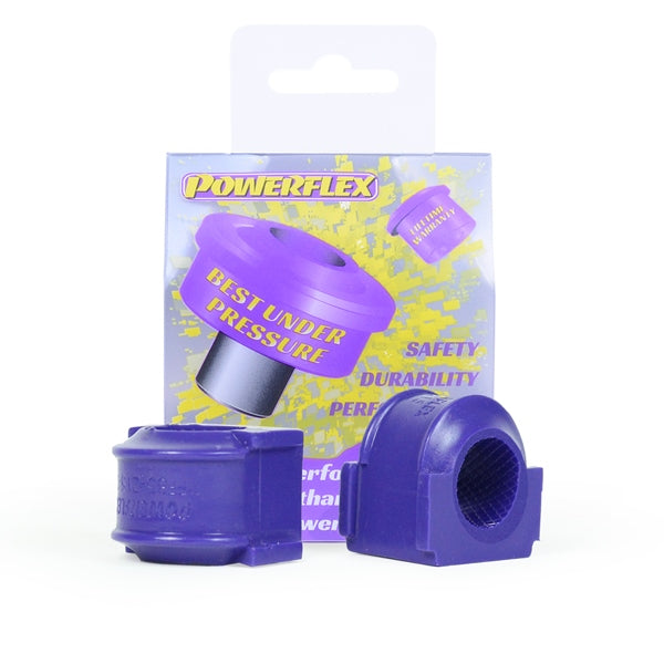 Bucsa poliuretan Powerflex exterioara suport bara stabilizatoare fata 16mm (Mov) - Volkswagen Golf/Jetta