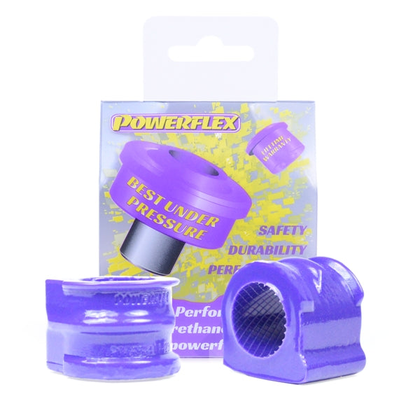 Bucsa poliuretan Powerflex suport bara stabilizatoare fata 23mm (Mov) - Audi A3/S3/RS3, Seat Leon/Toledo, Skoda Octavia, Volkswagen Golf