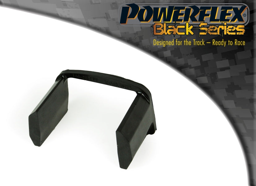 Insertie poliuretan Powerflex suport tampon cutie de viteze superior (Negru) - Audi A3/S3/RS3, Seat Leon/Toledo, Skoda Octavia, Volkswagen Golf