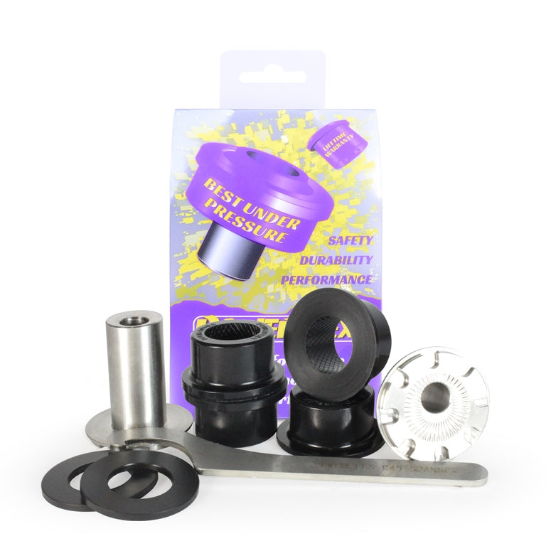 Bucsa poliuretan Powerflex fata brat fata (camber reglabil) (Mov) - Audi A3/S3/RS3/Q3/TT, Seat Altea/Leon/Toledo, Skoda Octavia, Volkswagen Golf/Jetta/Scirocco/Tiguan