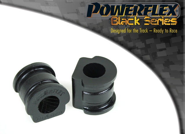 Bucsa poliuretan Powerflex bara stabilizatoare fata 19mm (Negru) - Audi A1/S1, Seat Cordoba/Ibiza, Volkswagen Polo
