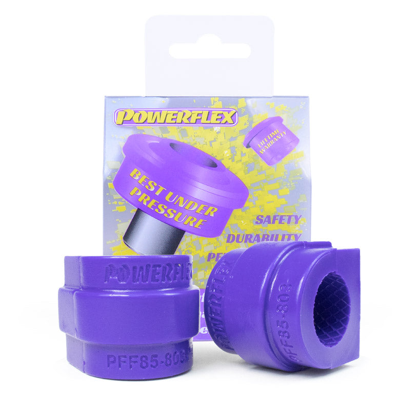 Bucsa poliuretan Powerflex bara stabilizatoare fata 21.7mm (Mov) - Audi A3/S3/RS3, Seat Leon, Skoda Octavia, Volkswagen Golf