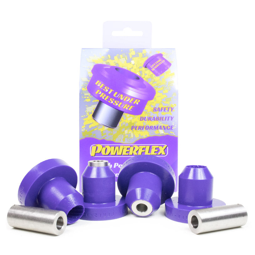 Bucse poliuretan Powerflex suport punte spate - Citroen AX Phase 1/2, Peugeot 106 Phase 1/2 - Mov (4 buc)
