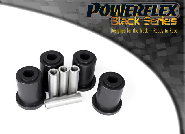 Bucsa poliuretan Powerflex brat longitudinal spate (Negru) - Fiat Panda