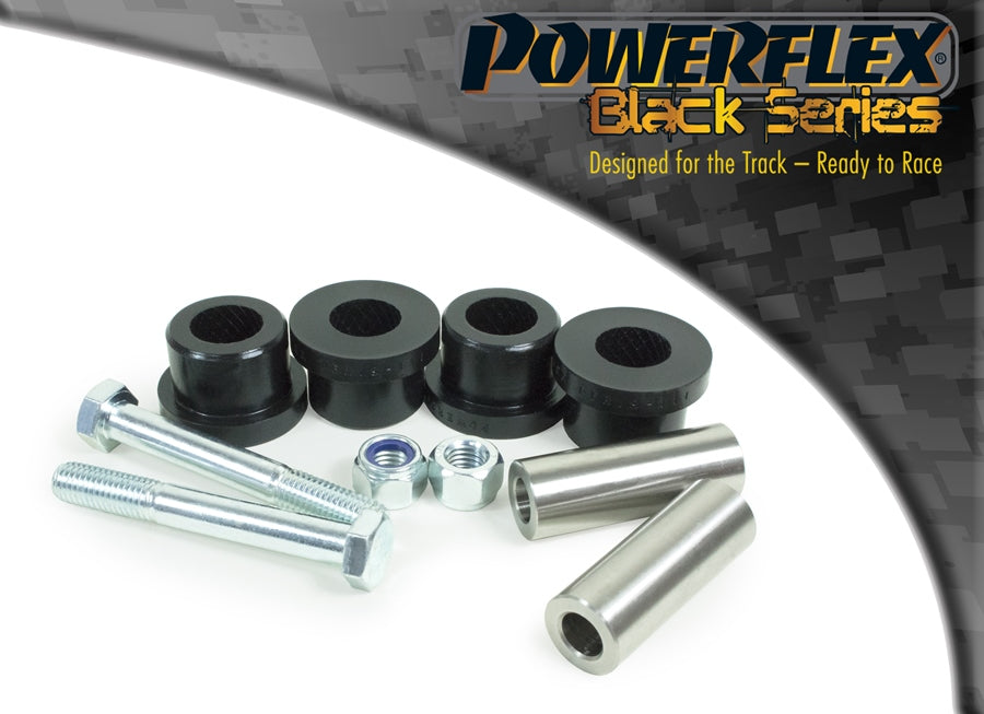 Bucse poliuretan Powerflex brat longitudinal spate, capat interior - Ford Sierra MK1 / MK2 - Negru (2 buc)