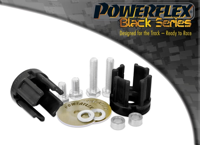 Insertii poliuretan Powerflex suport diferential spate, prindere fata - Ford Mustang S550 - Negru (2 buc)