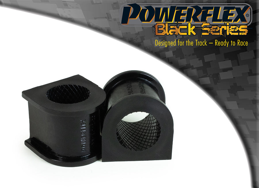 Bucsa poliuretan Powerflex bara stabilizatoare spate 14mm (Negru) - Ford Escort