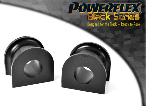 Bucsa poliuretan Powerflex bara stabilizatoare spate 22mm (Negru) - Honda Civic/Integra