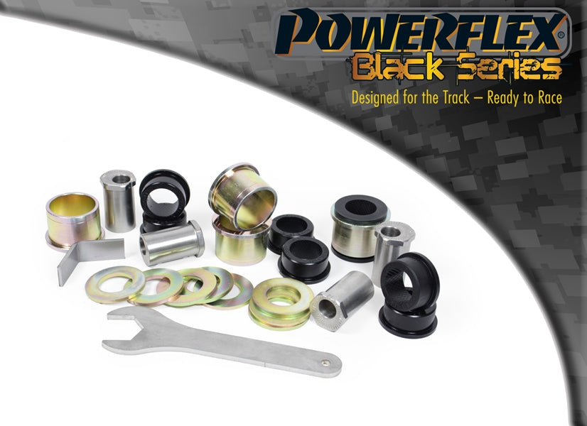 Bucsa poliuretan Powerflex brat spate superior (camber reglabil) (Negru) - Hyundai i30, Kia ProCeed/Niro