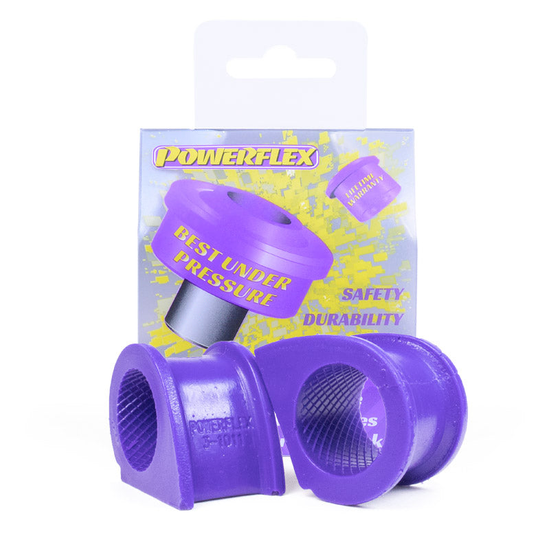 Bucse poliuretan Powerflex suport bara stabilizatoare fata 23.5mm - Audi 80 B3 / B4 - Mov (2 buc)
